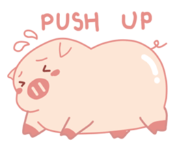 My Cute Lovely Pig, third story sticker #11964762