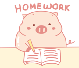 My Cute Lovely Pig, third story sticker #11964764