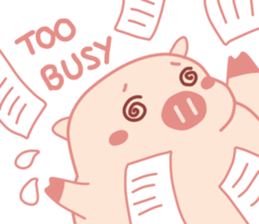 My Cute Lovely Pig, third story sticker #11964767