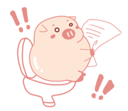 My Cute Lovely Pig, third story sticker #11964771