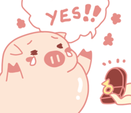 My Cute Lovely Pig, third story sticker #11964773