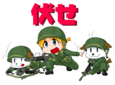 CHIBI MIRI -U.S.ARMY in NAM- sticker #11965457