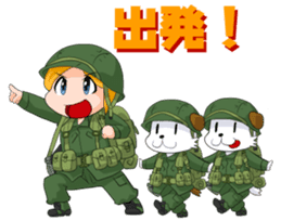 CHIBI MIRI -U.S.ARMY in NAM- sticker #11965469