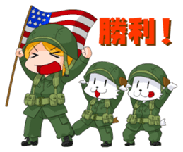CHIBI MIRI -U.S.ARMY in NAM- sticker #11965476