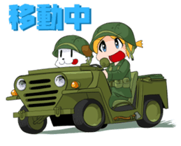 CHIBI MIRI -U.S.ARMY in NAM- sticker #11965479
