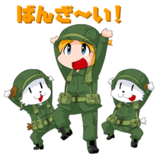 CHIBI MIRI -U.S.ARMY in NAM- sticker #11965488