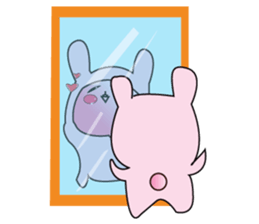 Cute Carrot-rabbit sticker #11965943