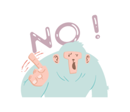 Greg The Gorilla sticker #11966001