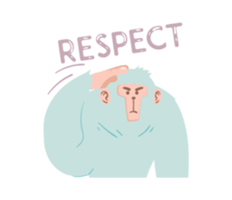 Greg The Gorilla sticker #11966004