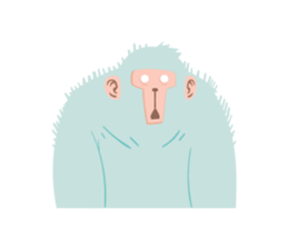 Greg The Gorilla sticker #11966007