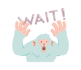 Greg The Gorilla sticker #11966008