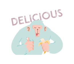 Greg The Gorilla sticker #11966009