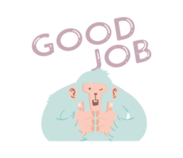 Greg The Gorilla sticker #11966012