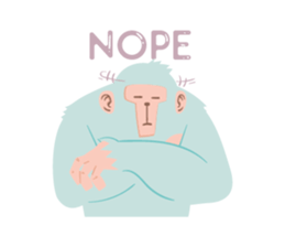 Greg The Gorilla sticker #11966013