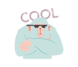 Greg The Gorilla sticker #11966016