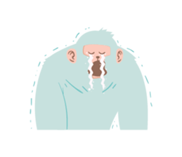 Greg The Gorilla sticker #11966019