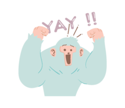 Greg The Gorilla sticker #11966020