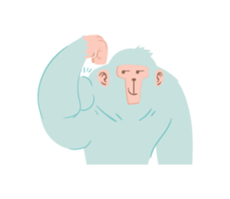 Greg The Gorilla sticker #11966023