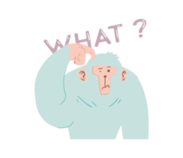 Greg The Gorilla sticker #11966029