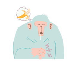 Greg The Gorilla sticker #11966033