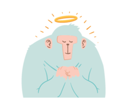 Greg The Gorilla sticker #11966034