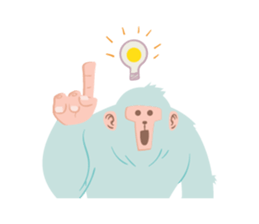 Greg The Gorilla sticker #11966035