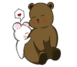 Otto the Brown Bear sticker #11966083