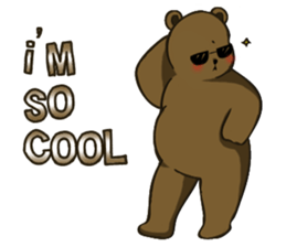 Otto the Brown Bear sticker #11966107