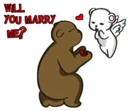 Otto the Brown Bear sticker #11966110