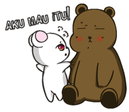 Otto the Brown Bear sticker #11966113