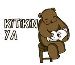 Otto the Brown Bear sticker #11966116