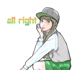 all right girls name "RYOKO" sticker #11966247