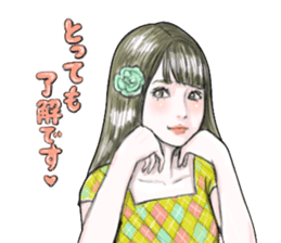 all right girls name "RYOKO" sticker #11966254