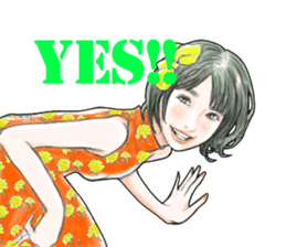 all right girls name "RYOKO" sticker #11966269