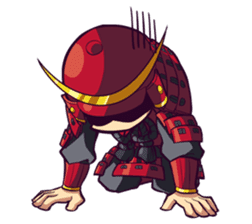 Red Soldier sticker #11966363