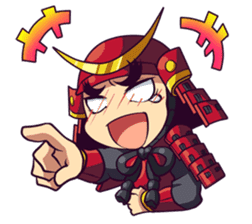 Red Soldier sticker #11966369