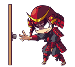 Red Soldier sticker #11966375