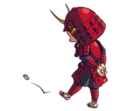 Red Soldier sticker #11966385
