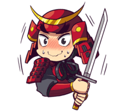 Red Soldier sticker #11966388