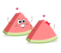 Leon the watermelon sticker #11967694