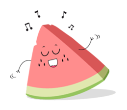 Leon the watermelon sticker #11967697