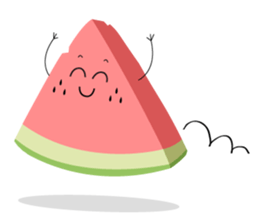 Leon the watermelon sticker #11967698
