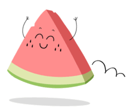 Leon the watermelon sticker #11967698