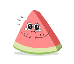 Leon the watermelon sticker #11967699