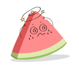 Leon the watermelon sticker #11967701