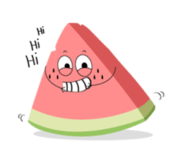 Leon the watermelon sticker #11967703