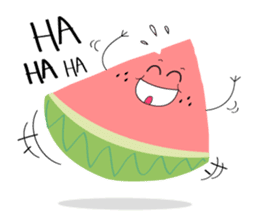 Leon the watermelon sticker #11967705