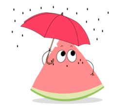 Leon the watermelon sticker #11967708