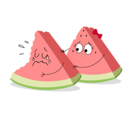 Leon the watermelon sticker #11967709