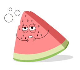Leon the watermelon sticker #11967711